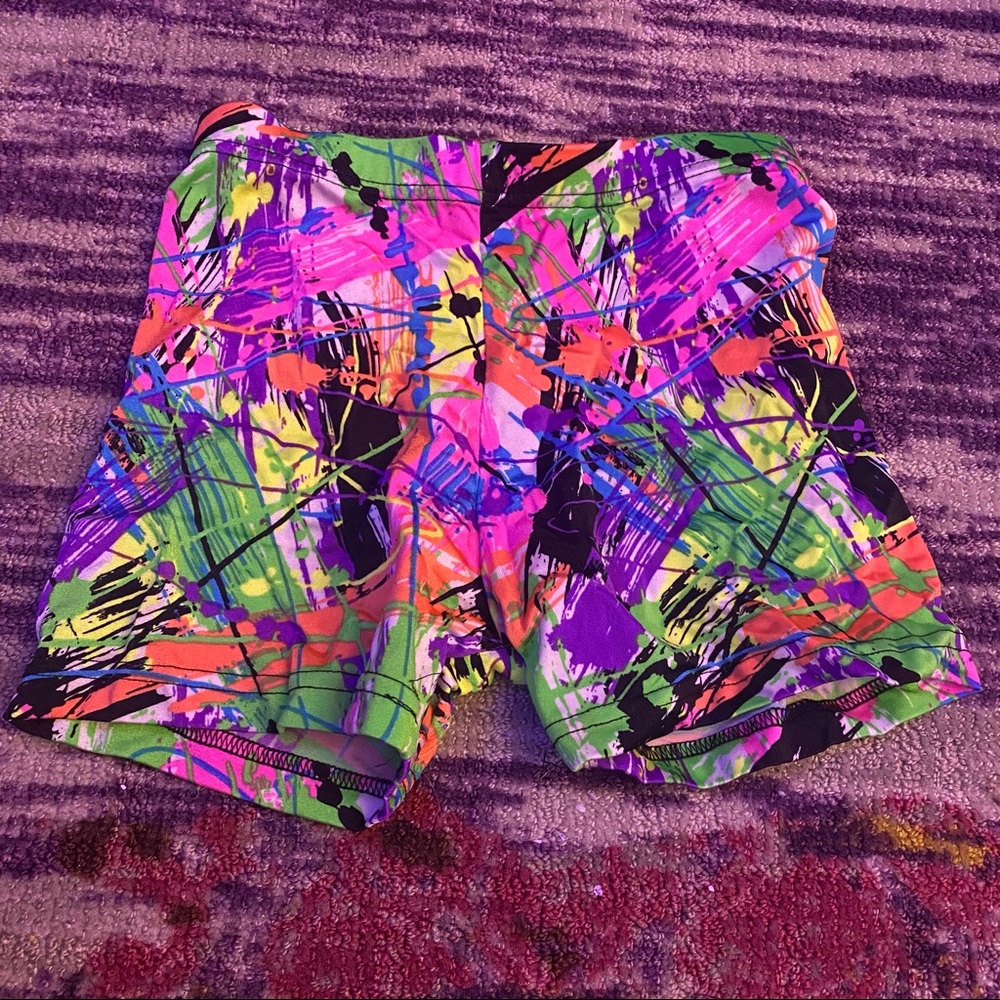 Tight gymnastics/dance shorts
